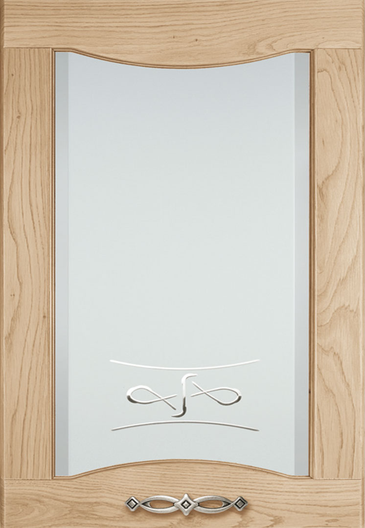 Finishes - natural oak with Knots doors - code. 5501S
